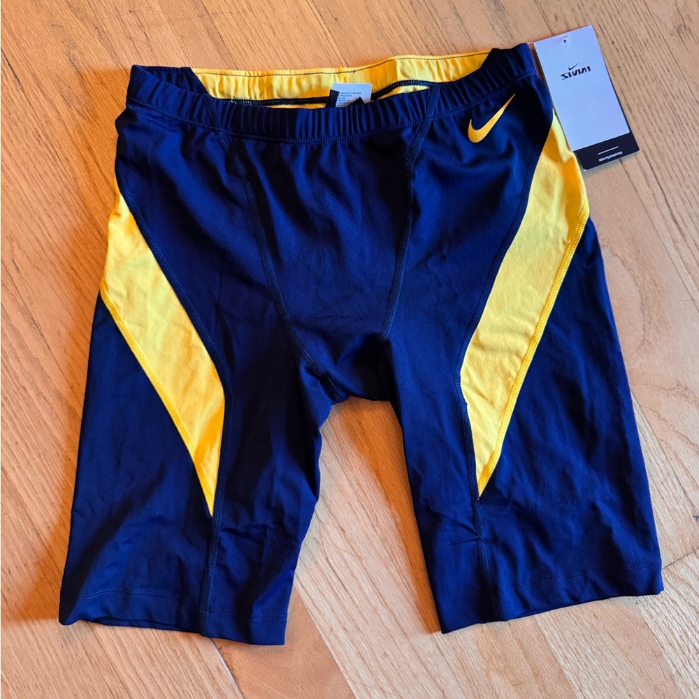 NEW: Nike Men's Navy and Yellow Jammers